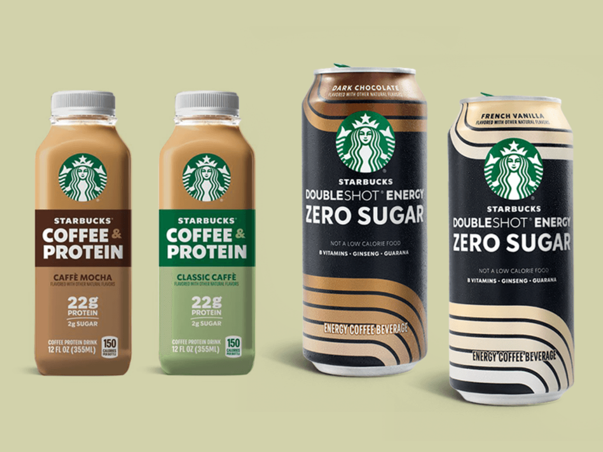 Starbucks protein coffee launching in ready-to-drink options for the grocery store in March 2026
