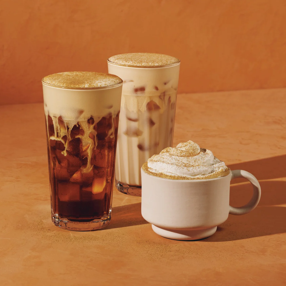 Starbucks Pumpkin Spice Drinks