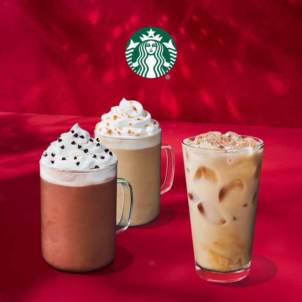 Starbucks\u200b Holiday Menu Drinks 2025