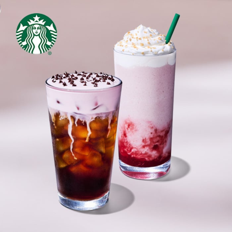 Starbucks Valentine's Drinks 2026