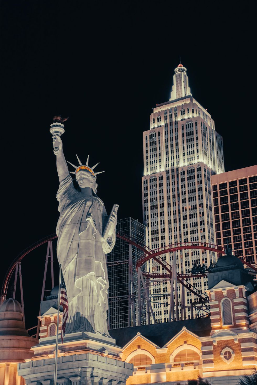 Statue of Liberty at the New York, New York Hotel in Las Vegas