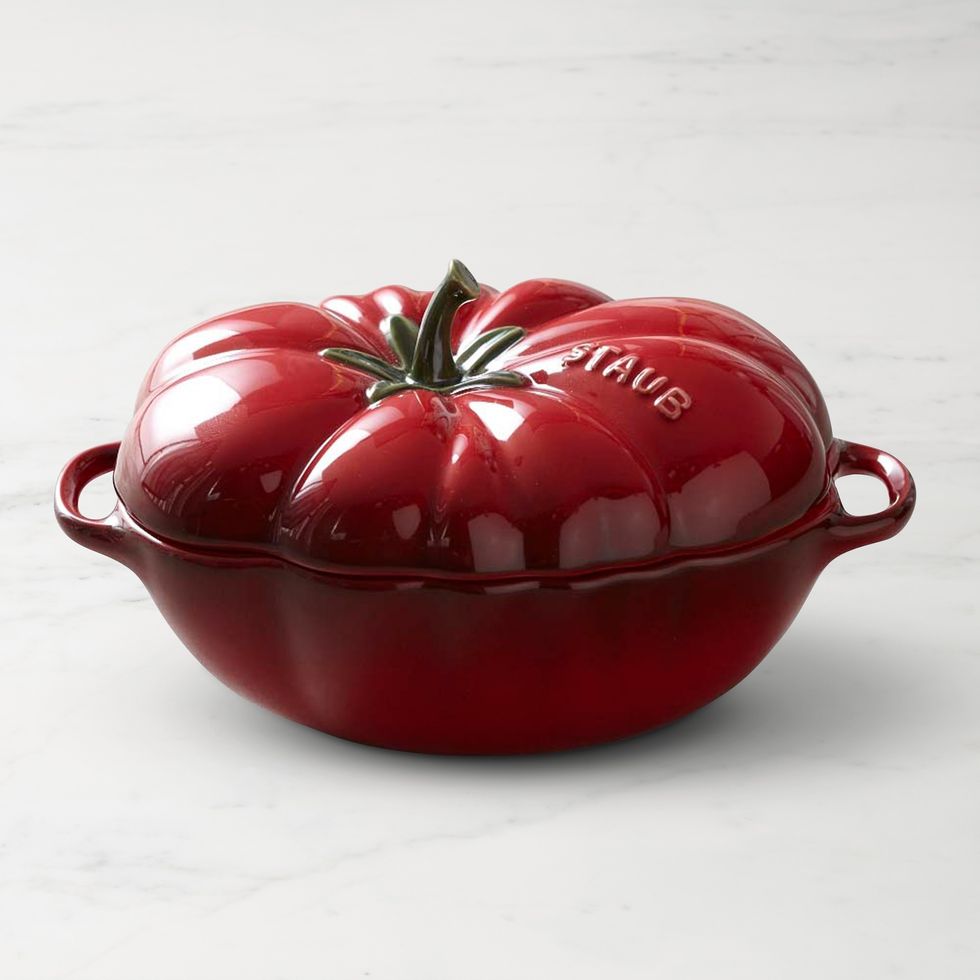 Staub Ceramic Stoneware Petite Tomato Cocotte