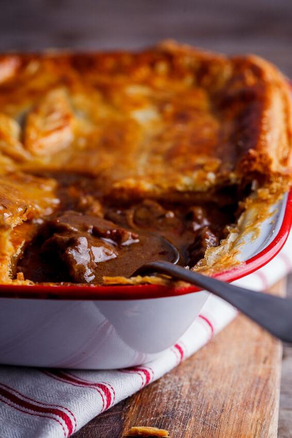Steak and Mushroom Pot Pie