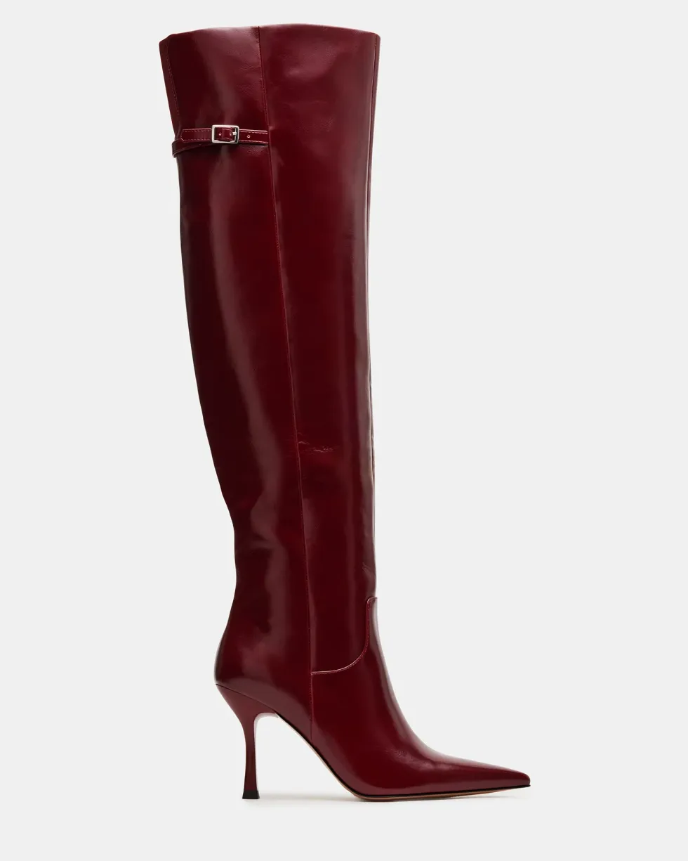 Steve Madden Dawn Wine tall boots
