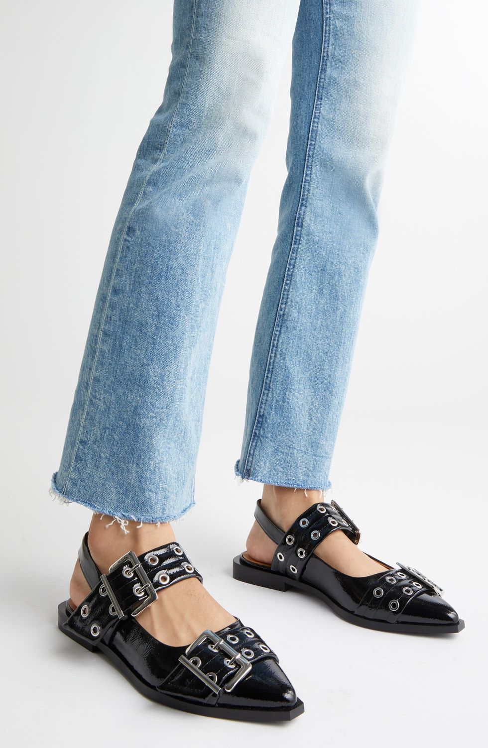 Steve Madden Graya Slingback Pointy Toe Flats