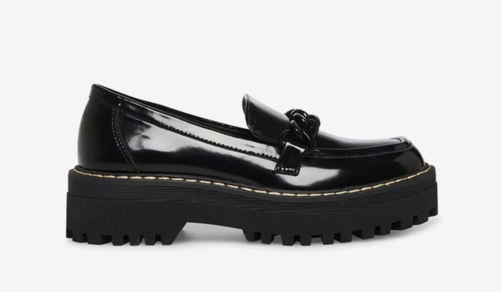 Steve Madden Haazel-C Black Box Loafer