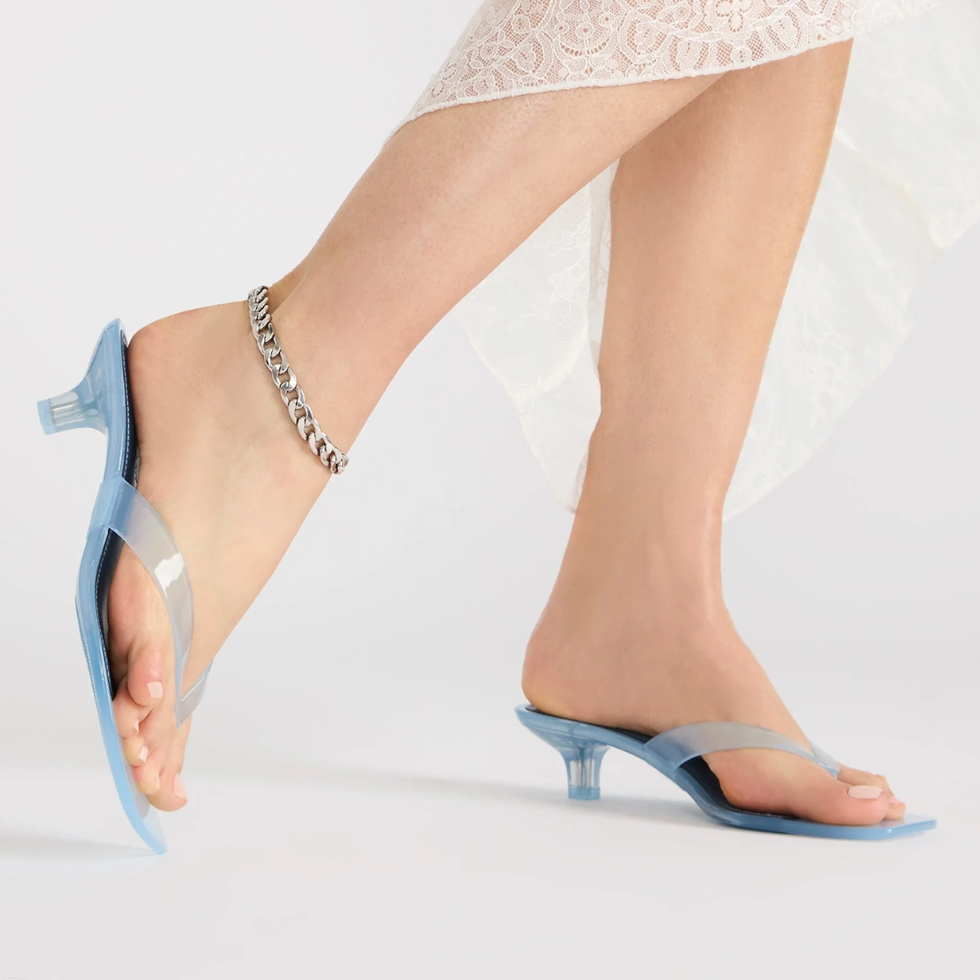 Steve Madden Tracie Jelly Light Blue Sandals