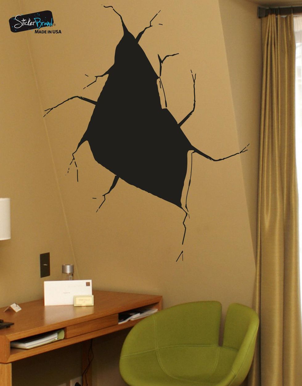 Sticker Brand Hole in the Wall Vinyl Wall Decal Sticker