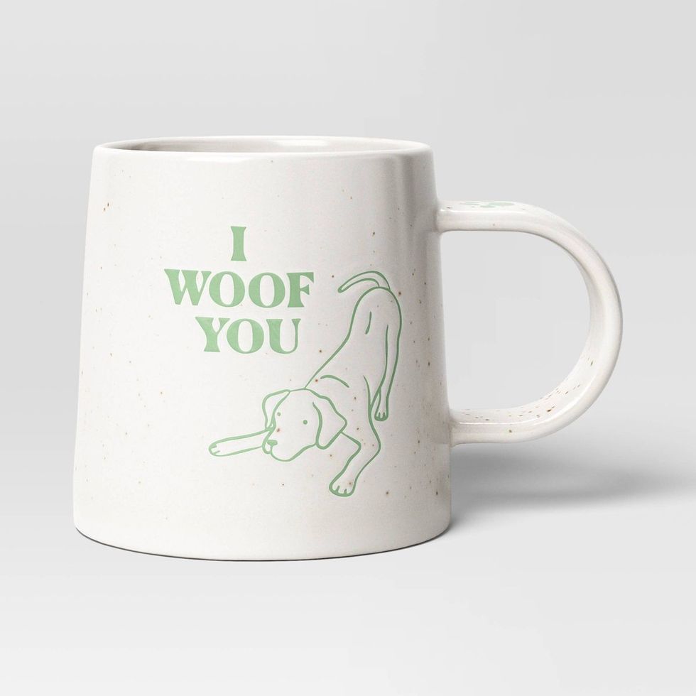 Stoneware I Woof You Mug