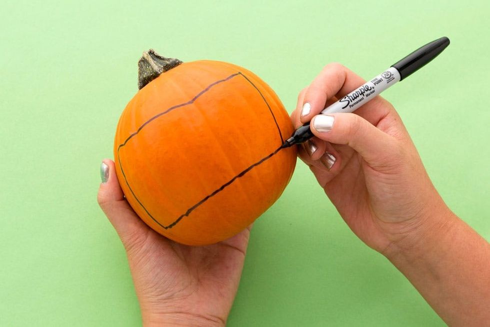 Stranger Things DIY Mini Jack-O\u2019-Lantern Diorama Steps