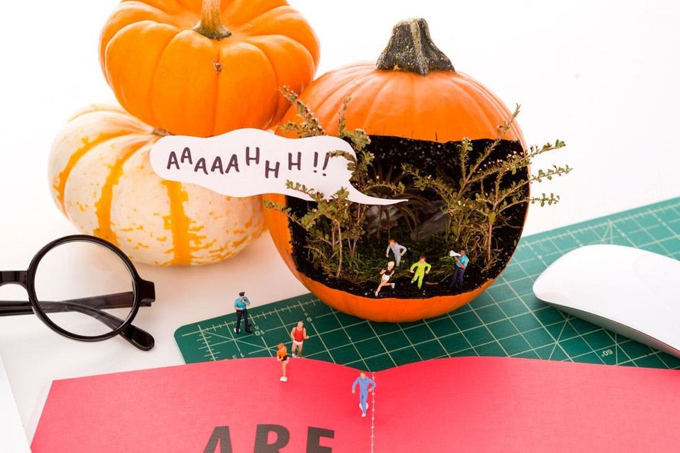Stranger Things DIY Mini Jack-O\u2019-Lantern Diorama
