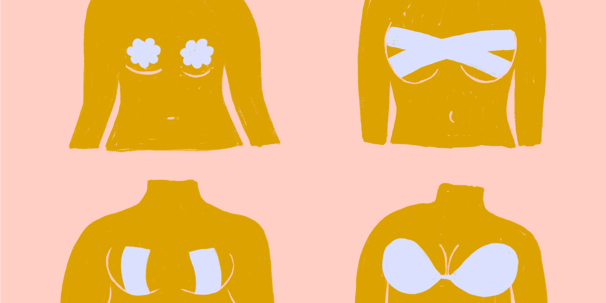 The Boob Tape Bra Trick That Really Works