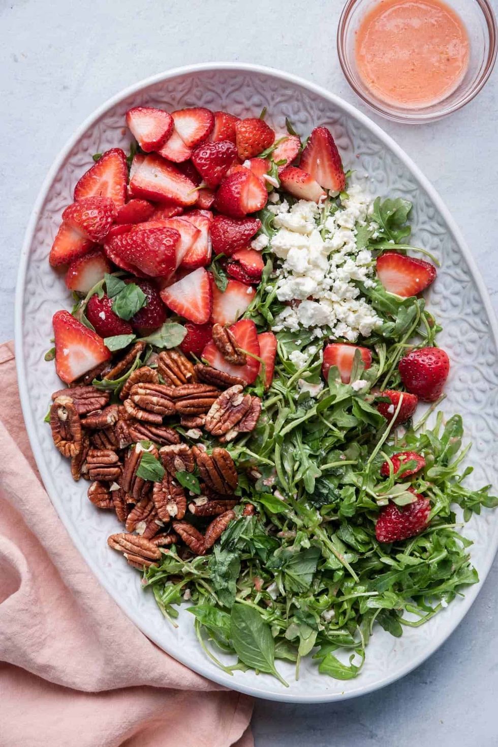 Strawberry Arugula Salad recipe