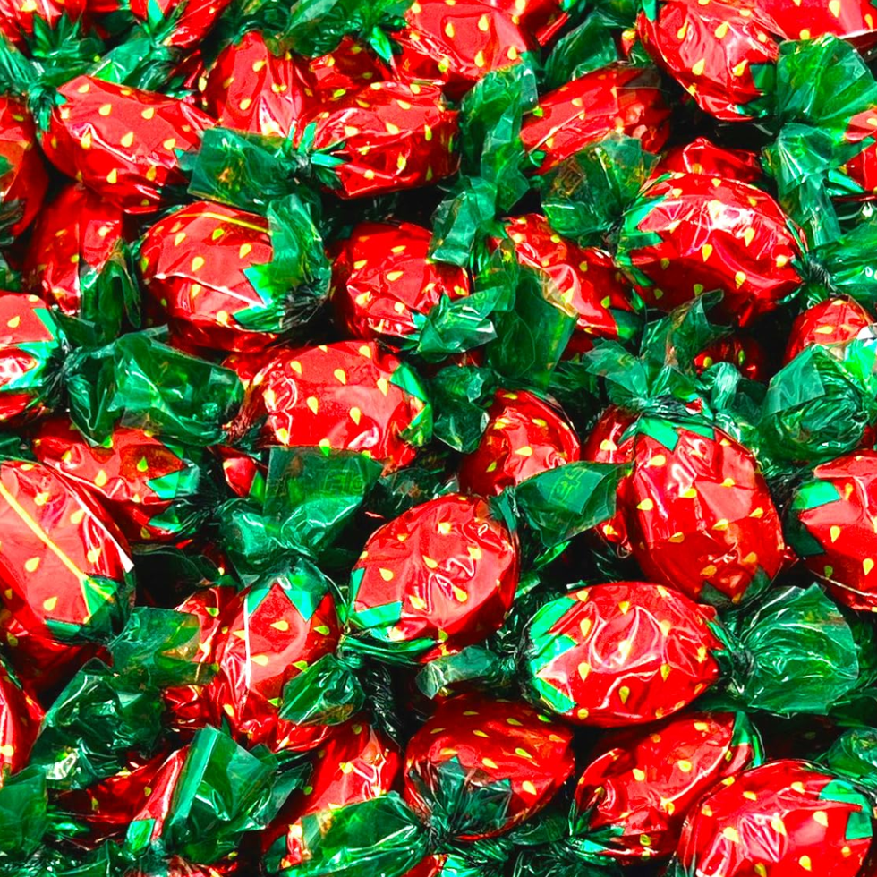 Strawberry Bon Bons Liquid Filled Hard Candy