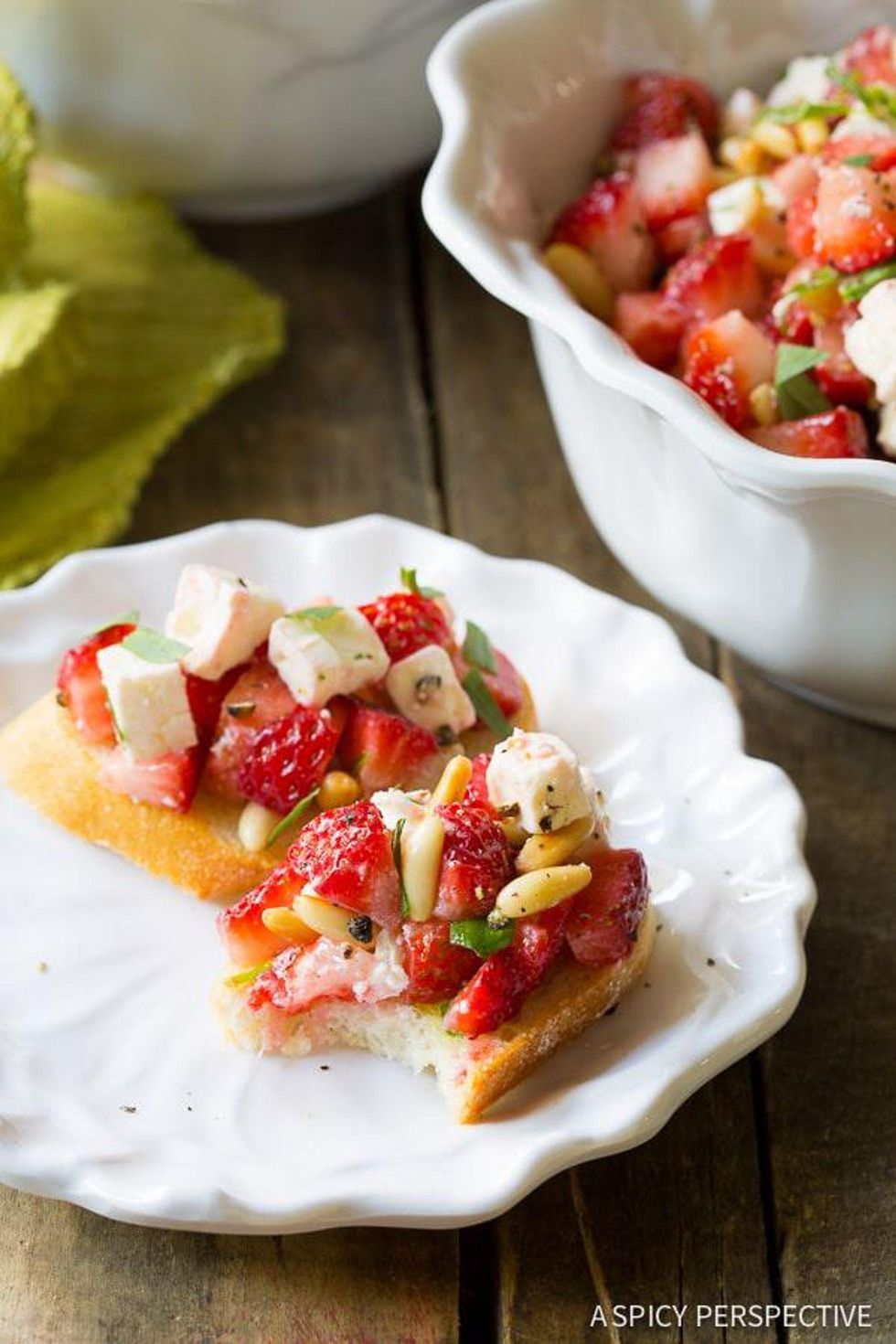 Strawberry Bruschetta