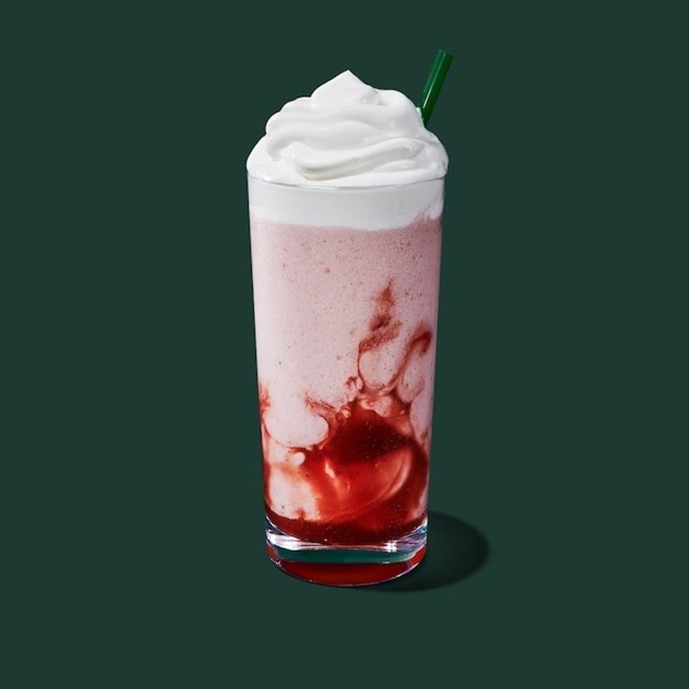 Strawberry Creme Frappuccino