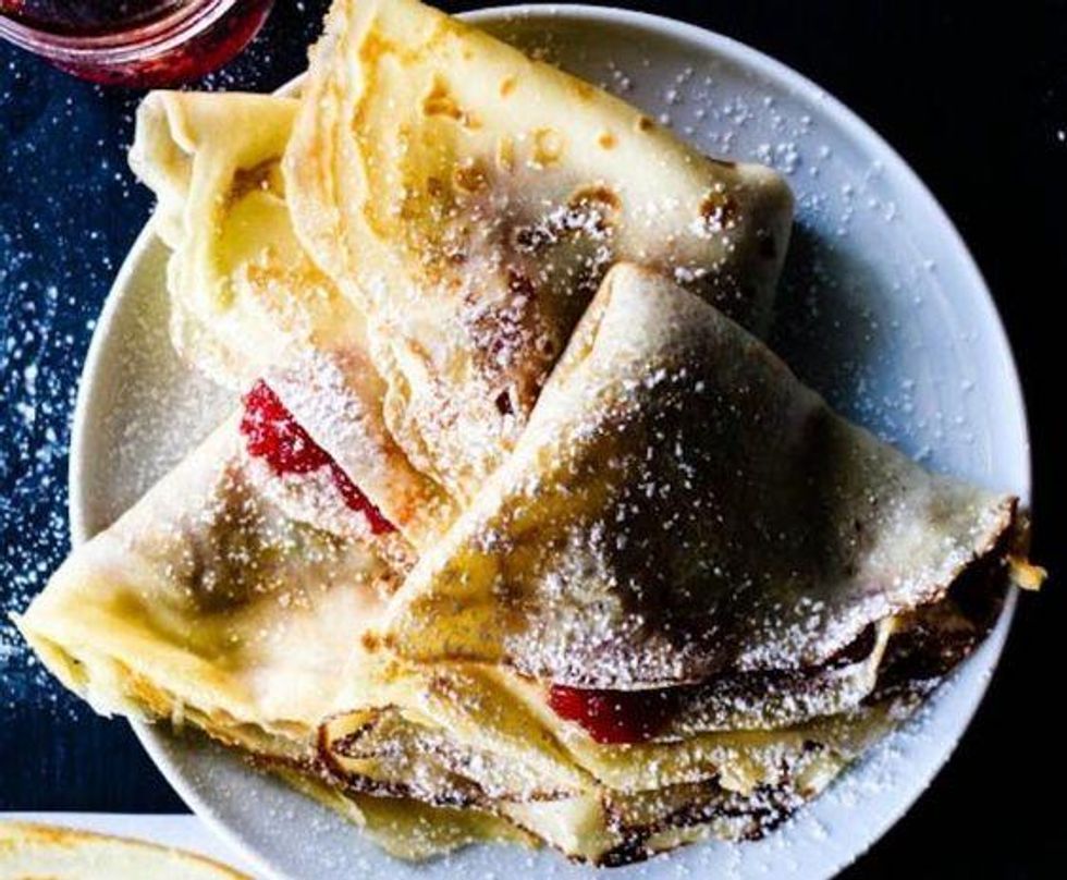 Strawberry Fig Crepes
