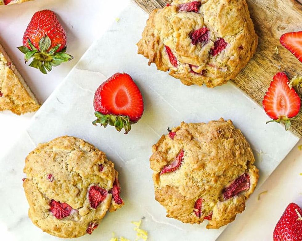 Strawberry Lemon Cookies