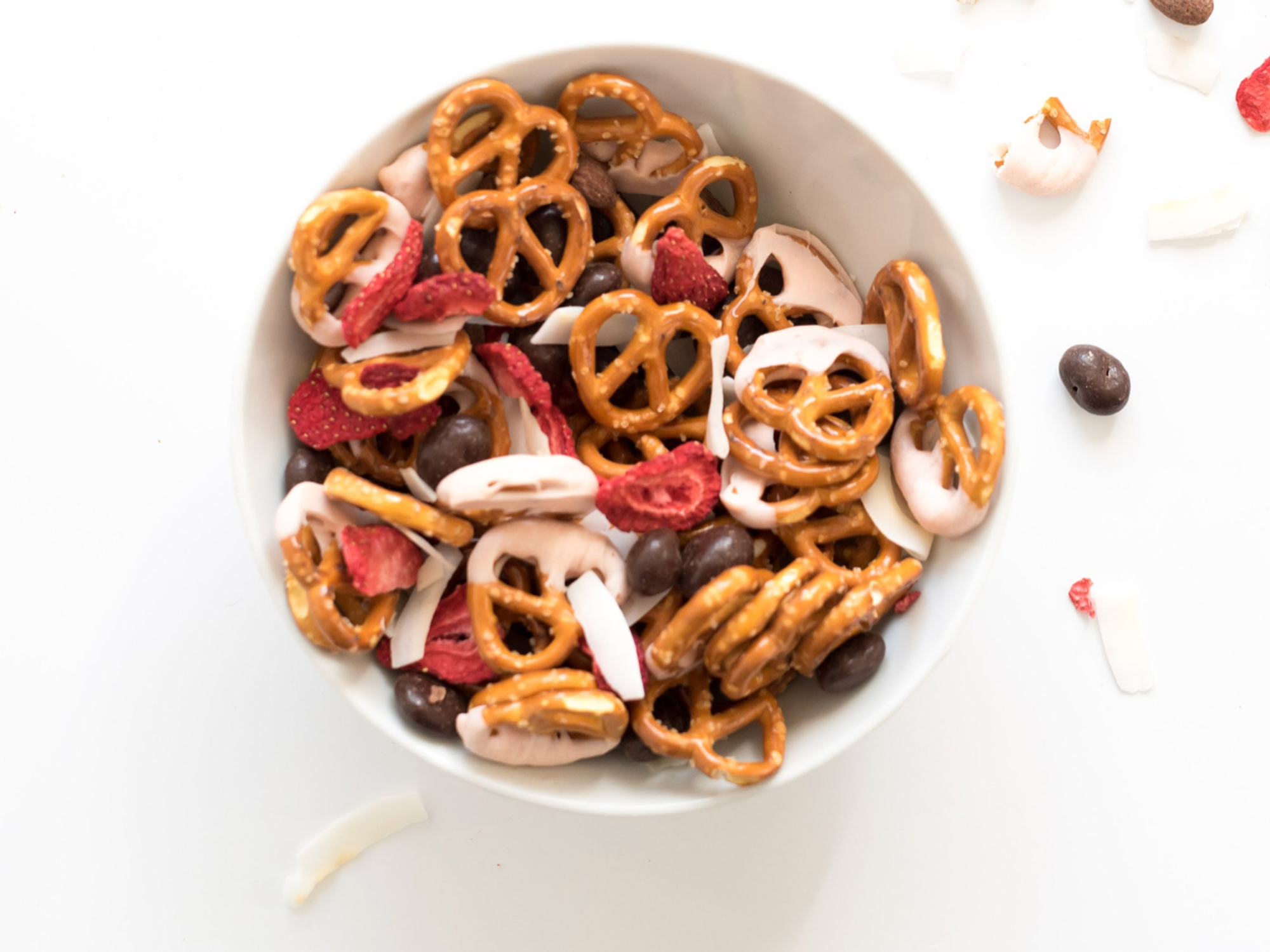 Strawberry Lover's Snack Mix Road Trip Snacks