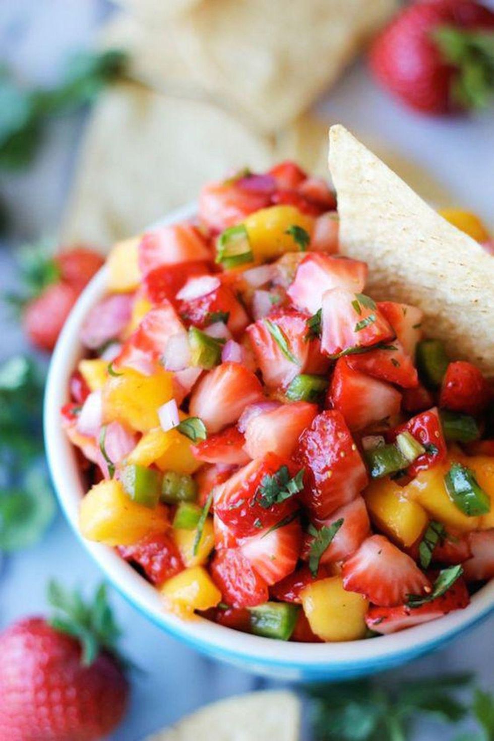 Strawberry Mango Salsa