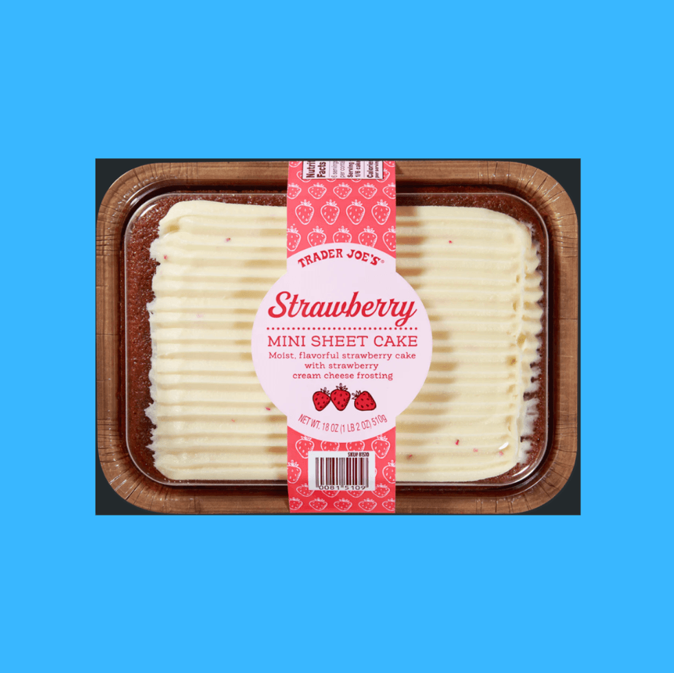 Strawberry Mini Sheet Cake