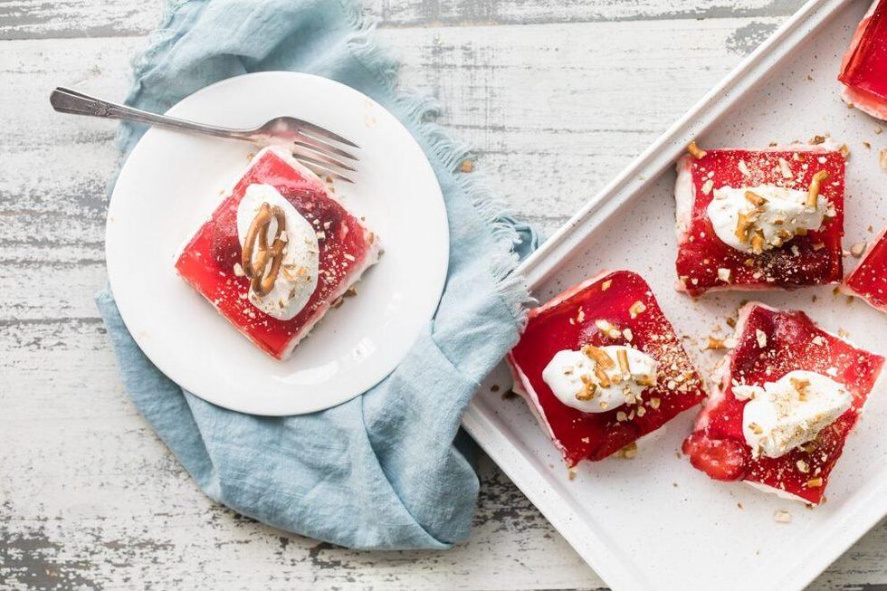 Strawberry Pretzel Salad