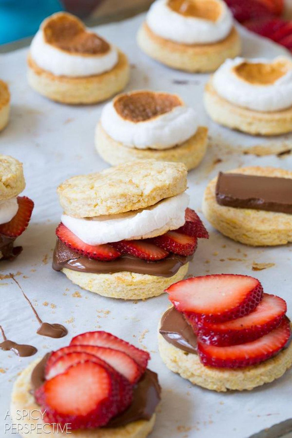 Strawberry Shortcake S'mores
