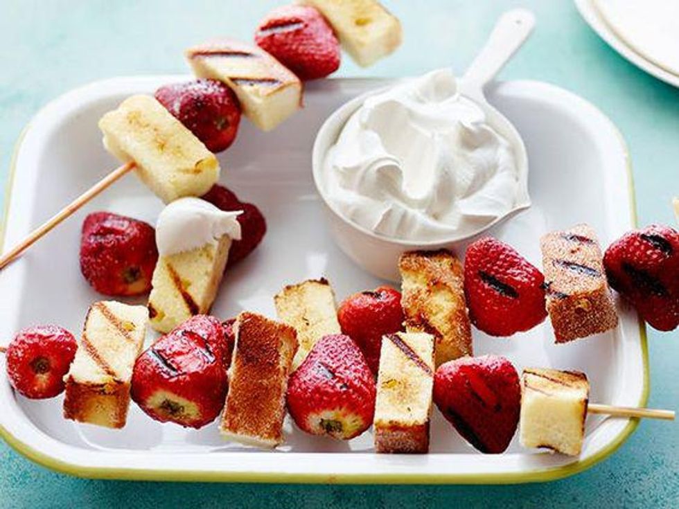 Strawberry Shortcake Skewers