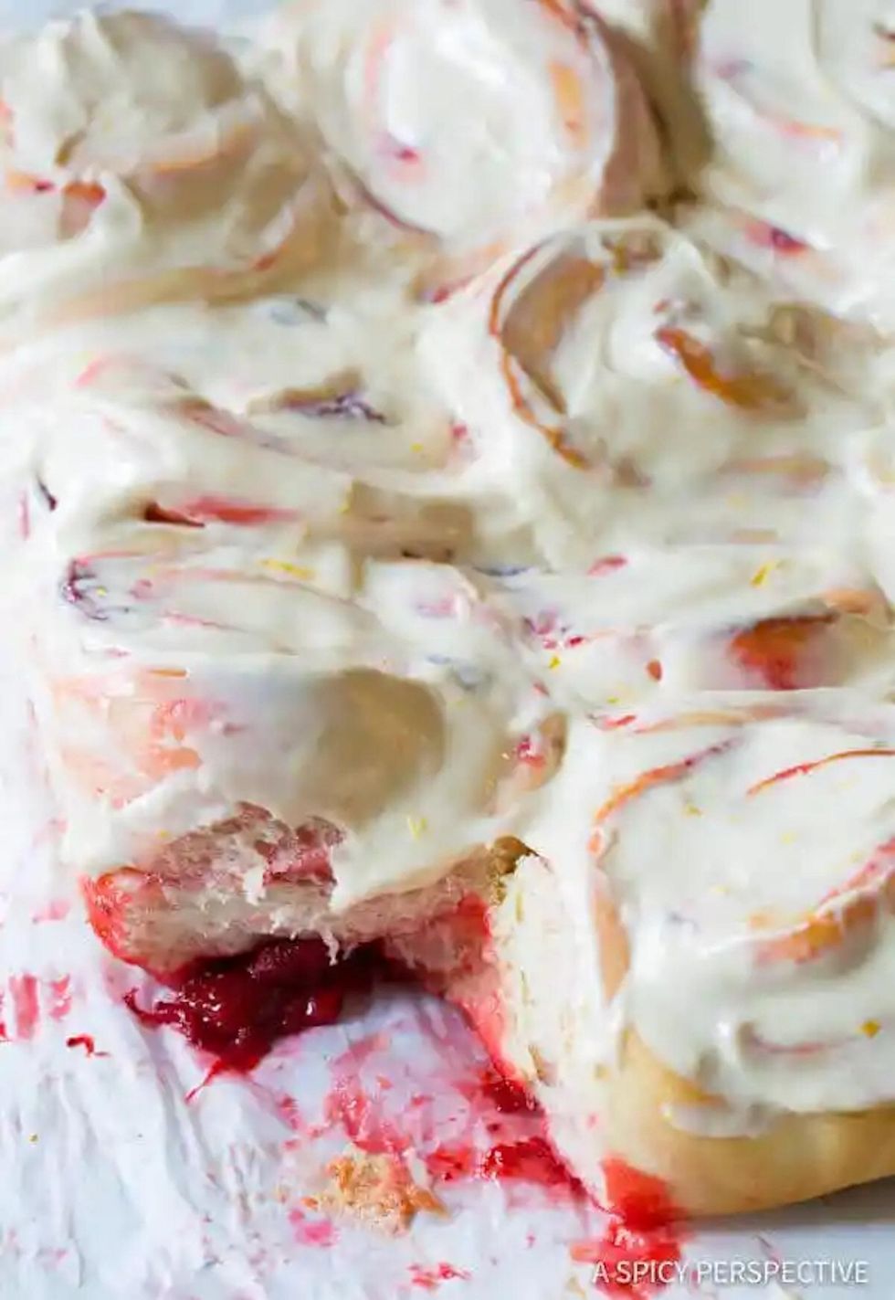 Strawberry Sweet Rolls