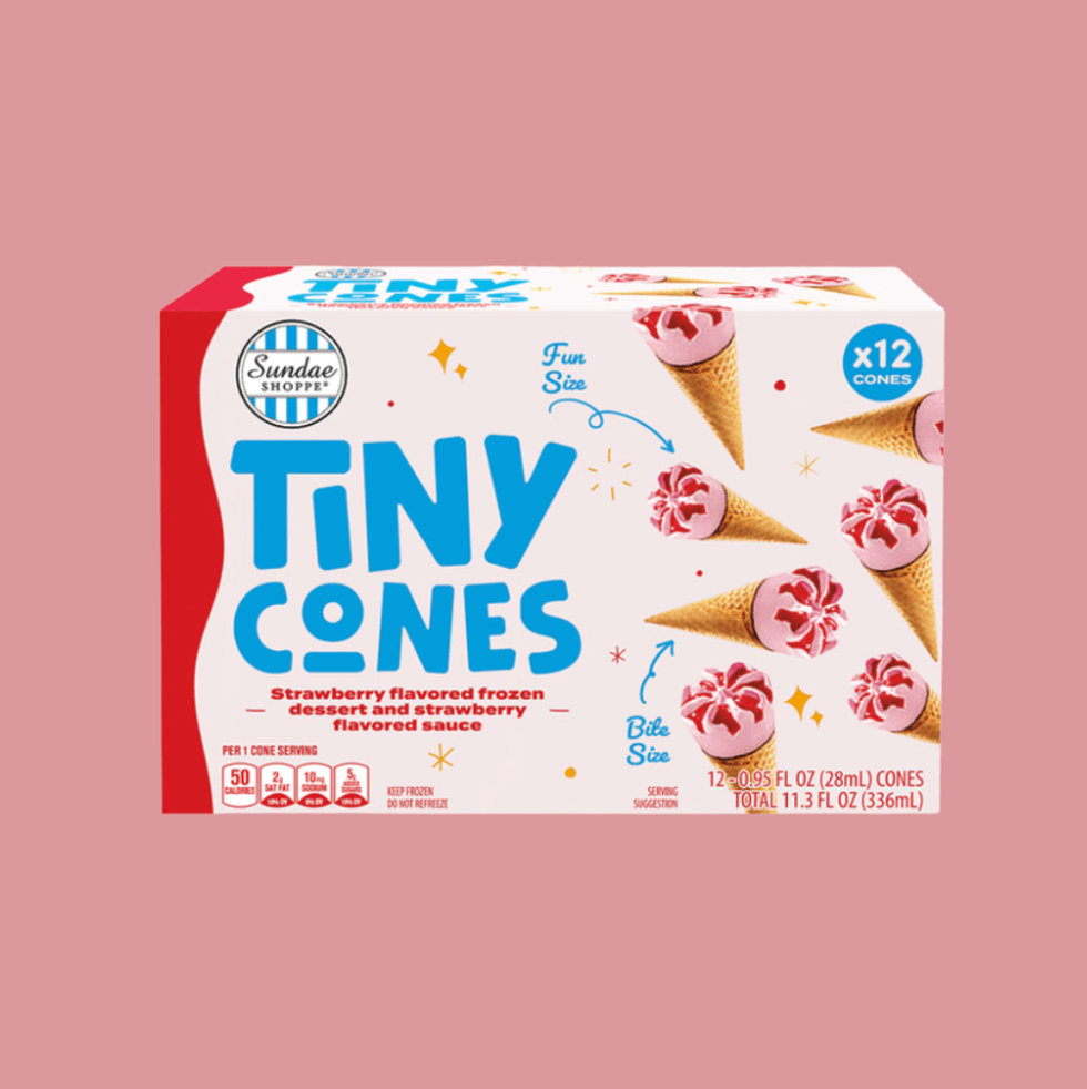Strawberry Tiny Cones
