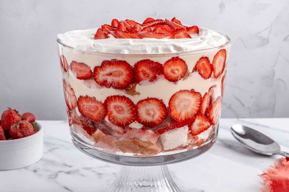 strawberry trifle