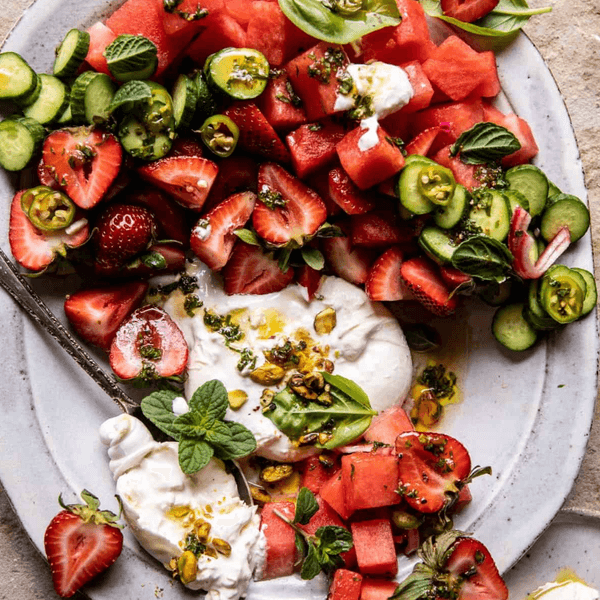 Strawberry Watermelon Salad