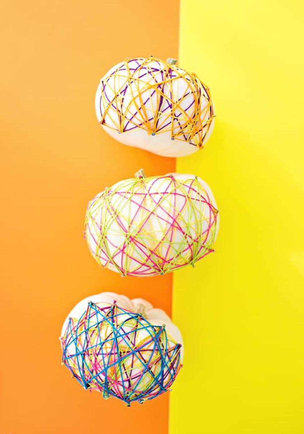 String Art Pumpkin