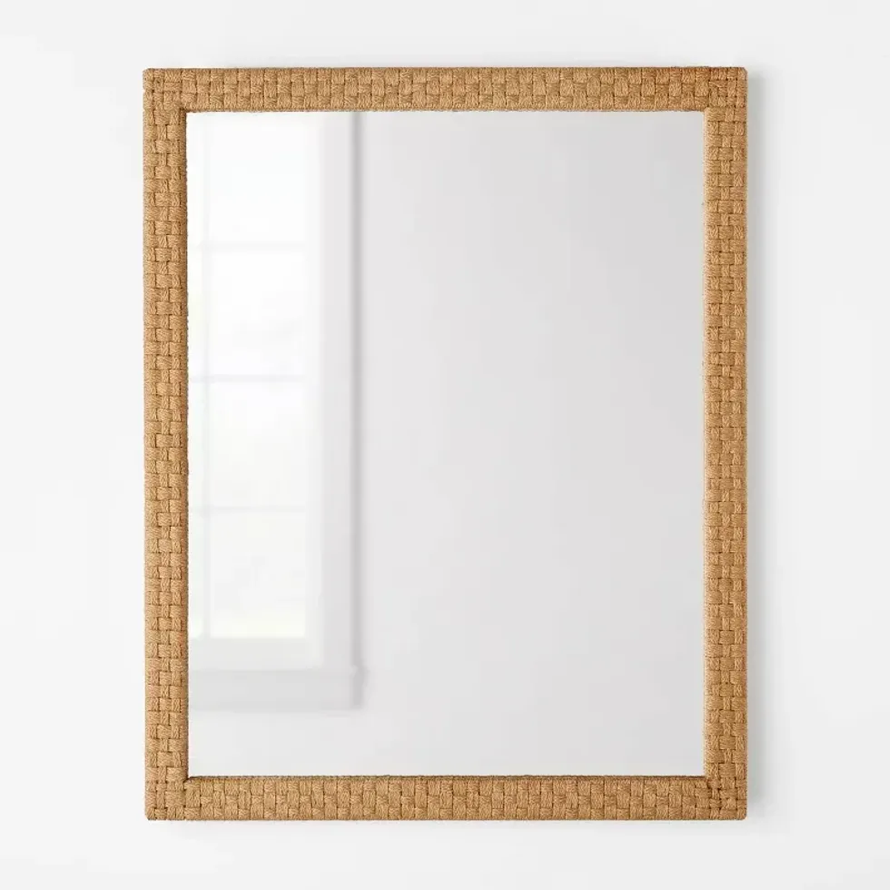 Studio Mcgee Woven Check Wall Mirror