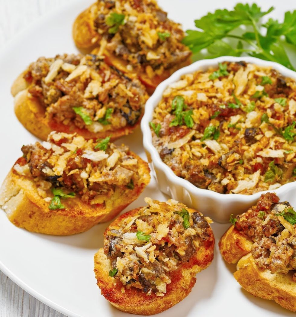 Stuffed Mushroom Dip