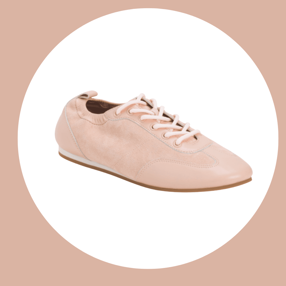 Suede Prudy Ballerina Sneakers