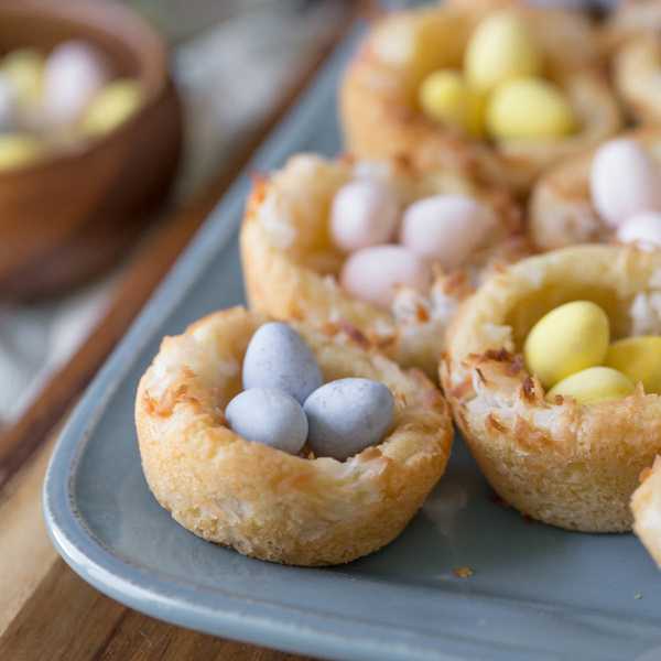 Sugar Cookie Easter Nests