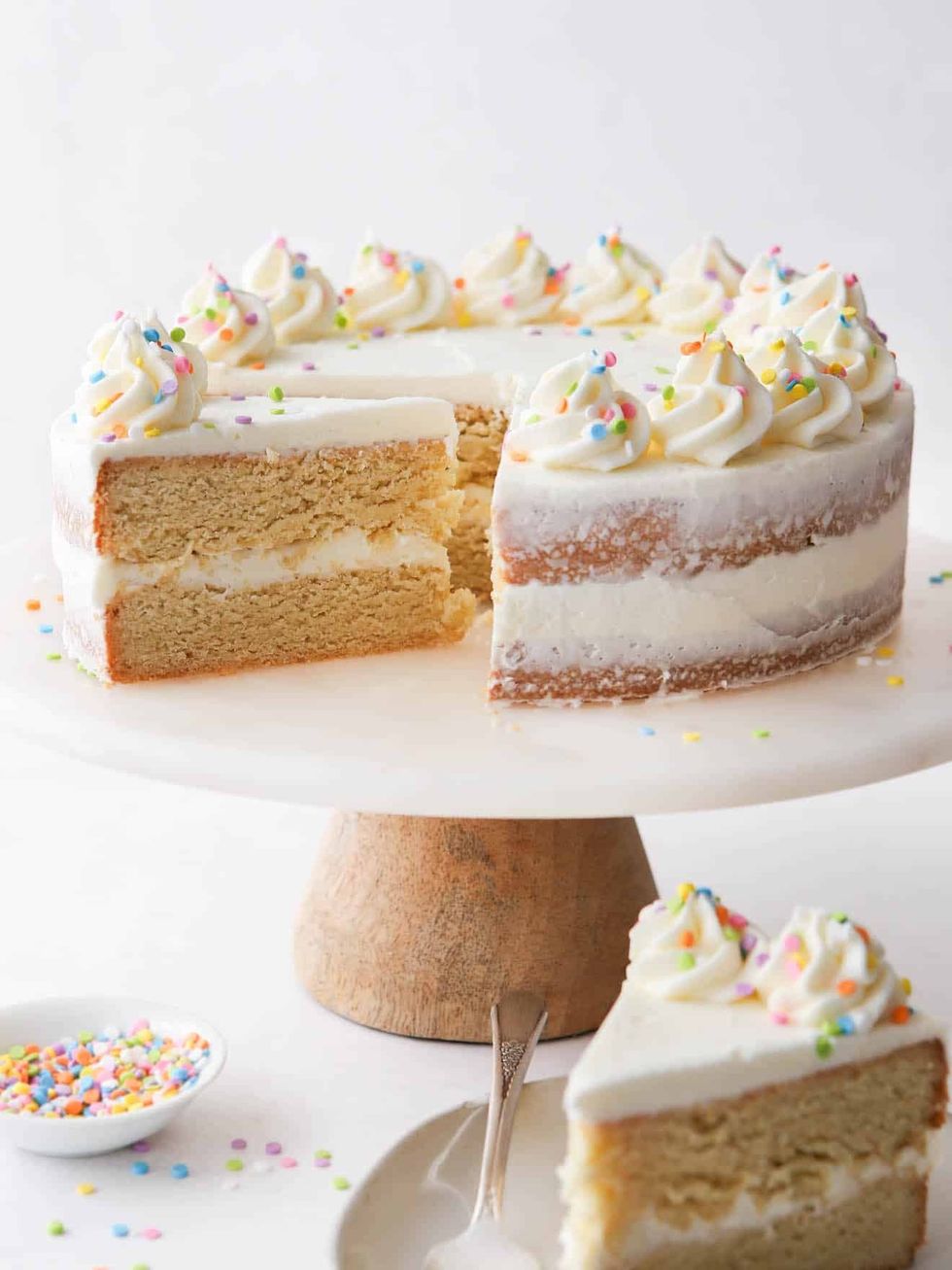 Sugar Cookie Layer Cake