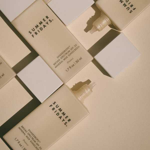 Summer Fridays ShadeDrops Broad Spectrum SPF 30 Mineral Milk Sunscreen