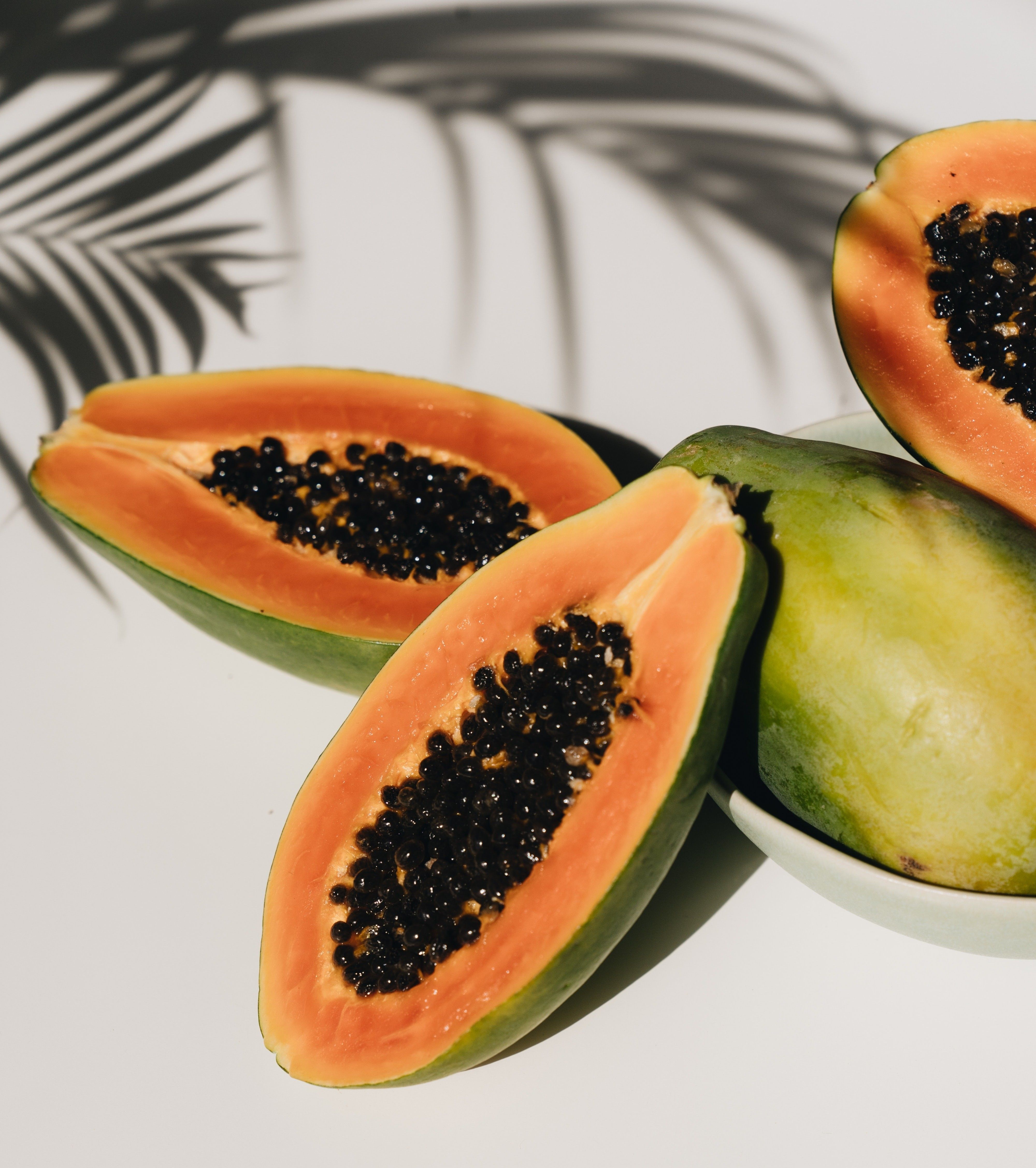 summer fruits papaya