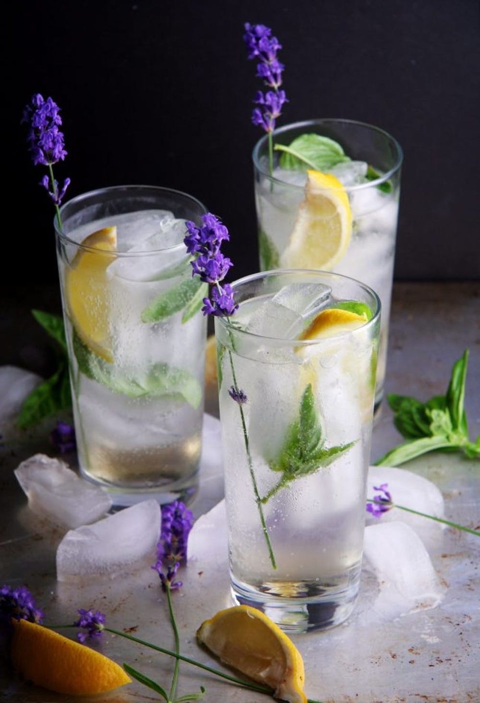 Summer Garden Gin Fizz