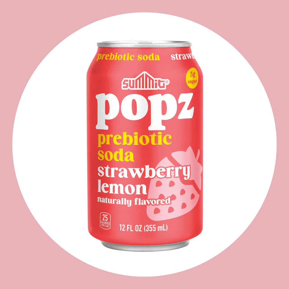 Summit Popz Strawberry Lemon Flavored Prebiotic Soda