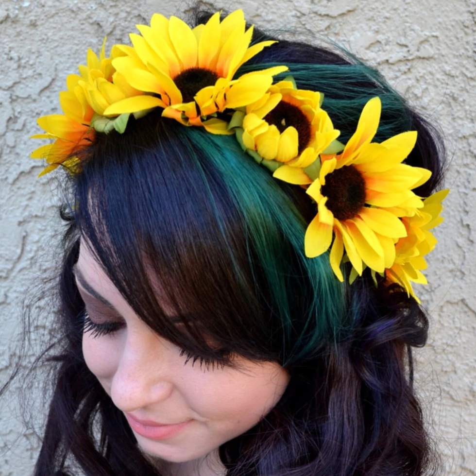 Sun Flower Headband