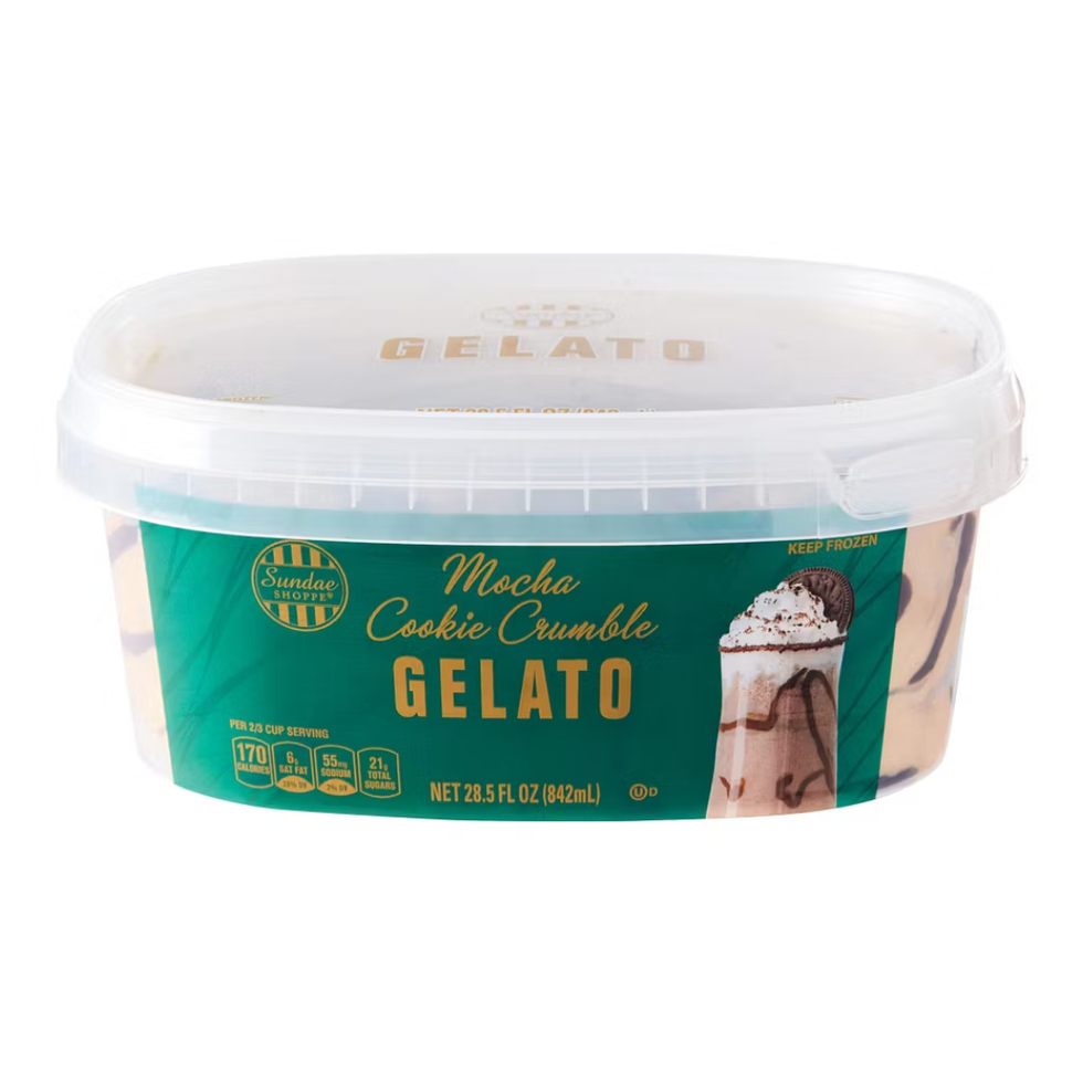 Sundae Shoppe Mocha Cookie Crumble Gelato