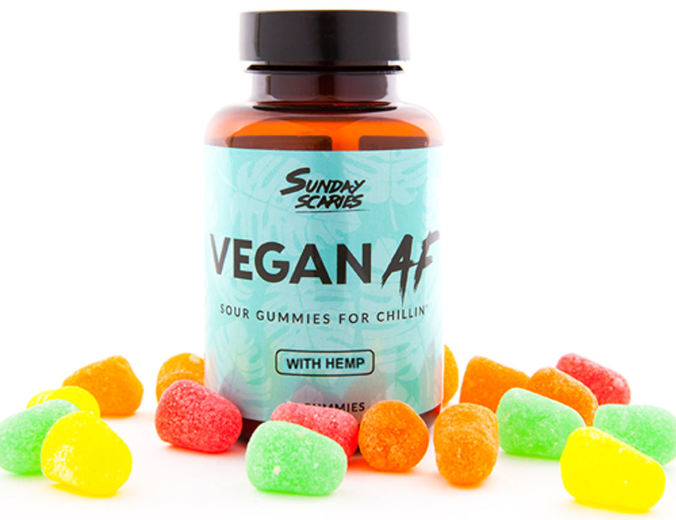 Sunday Scaries Vegan Hemp Gummies with Vitamins anxiety