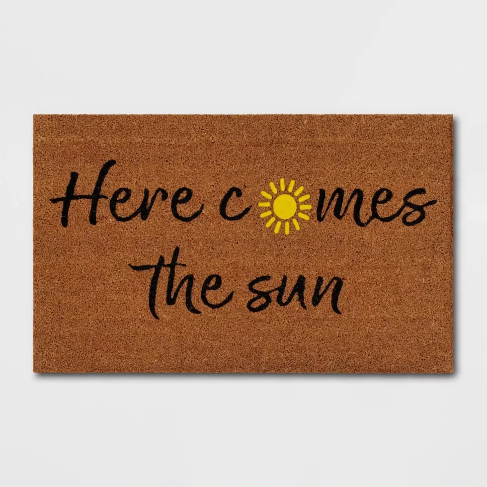 sunny doormat
