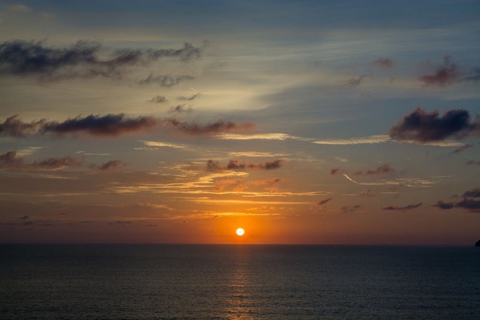 Sunrise over Formentera, Balearic islands, Spain