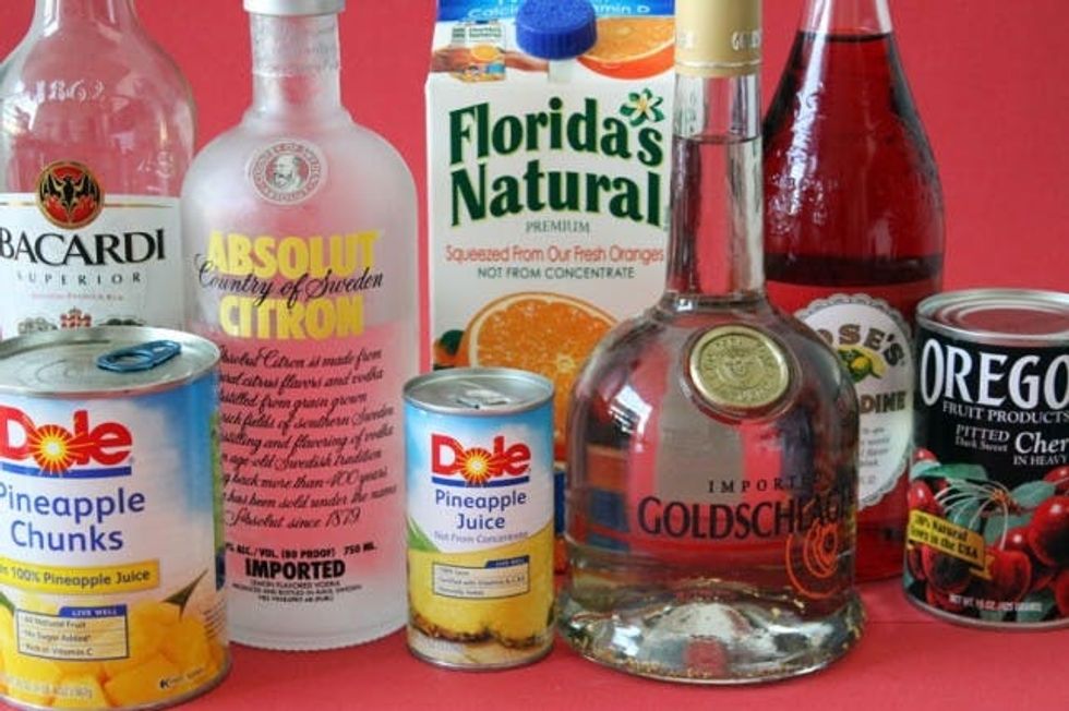 super bowl punch ingredients