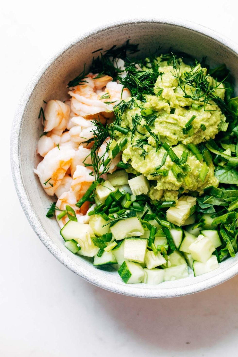 Super Quick Shrimp Avocado Salad