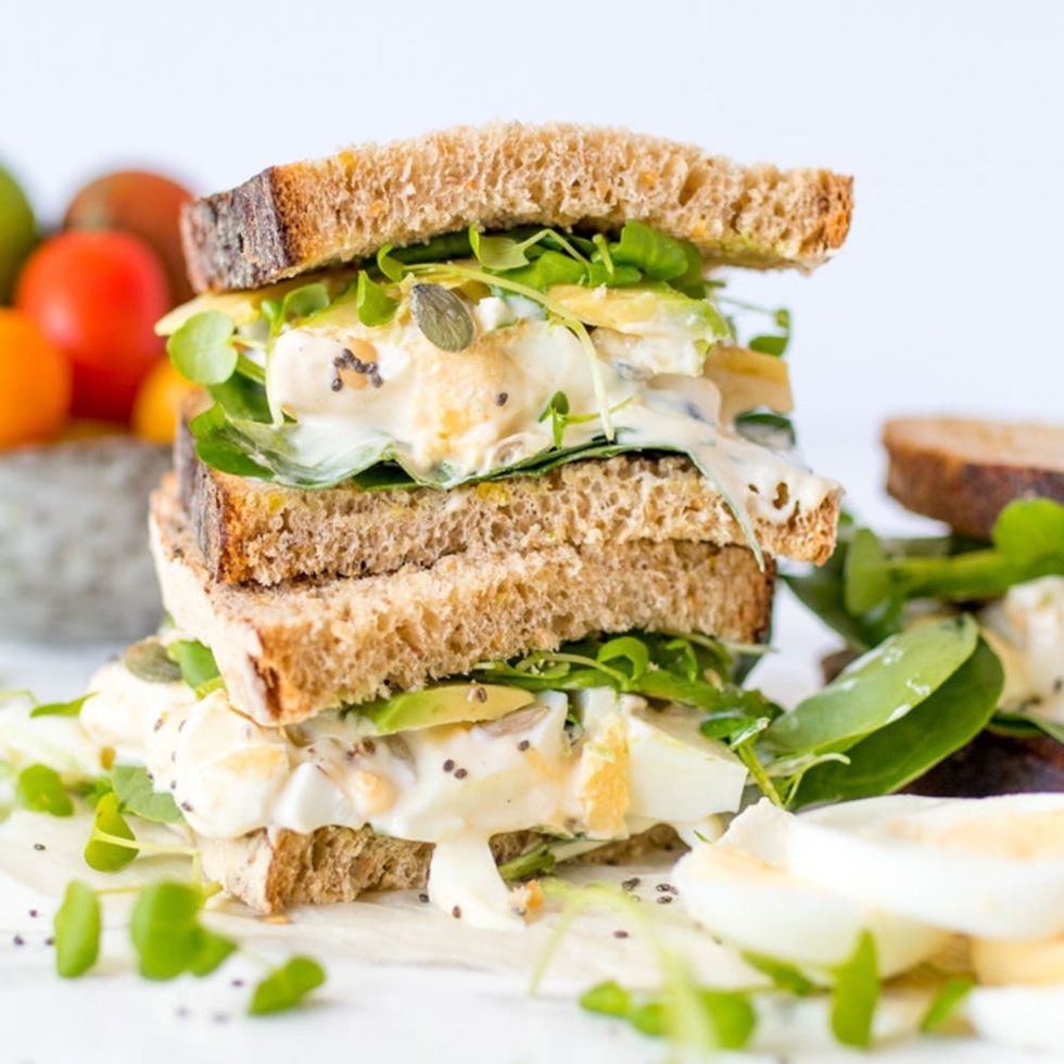 Superfood Egg Mayo Sandwich